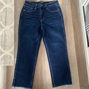 Judy Blue Jeans Cropped Straight size 13